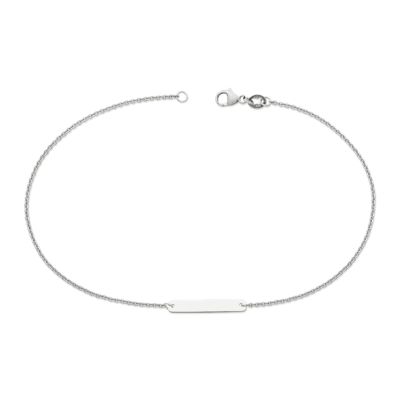 Petite Engravable Horizon Anklet
