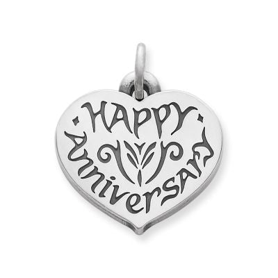 "Happy Anniversary" Charm