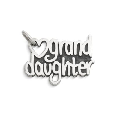 "Granddaughter" Heart Charm