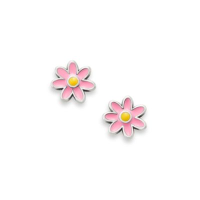 Enamel Mini Flower Studs