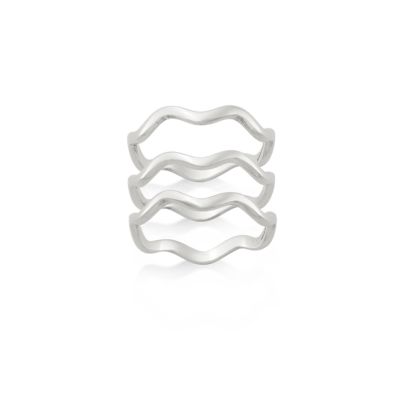 Squiggle Ring Set